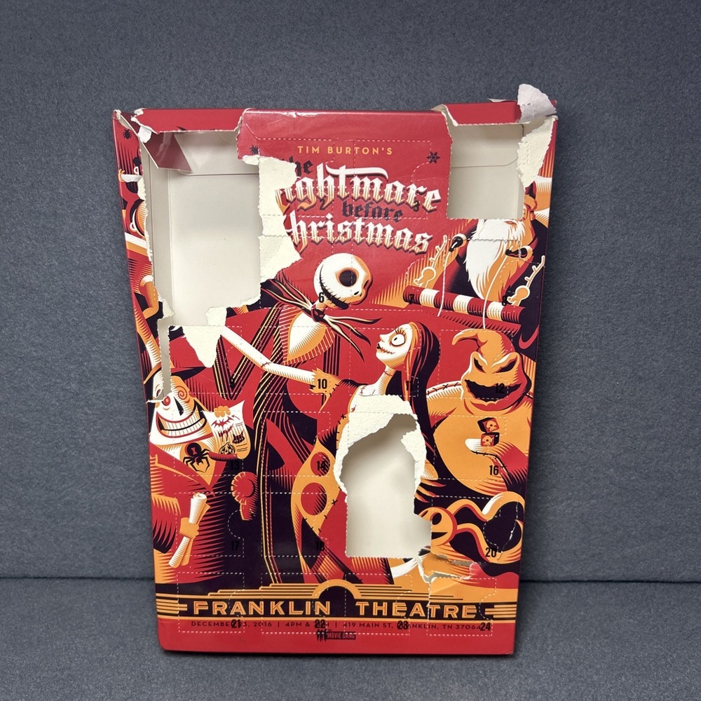 2024 Nightmare Before Christmas Advent Calendar Figures Lot Of 21 Read Descript - Picture 5 of 5